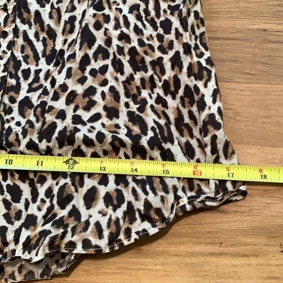 J. Crew The Perfect Shirt Long Sleeve Button Down Leopard Print Women’s XS - Picture 11 of 13